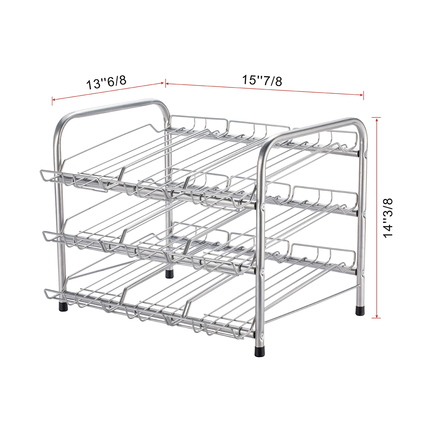 New Stackable Can Rack Can Rack Storage Holder Canned Food Display Rack Organizer Buy Can Rack