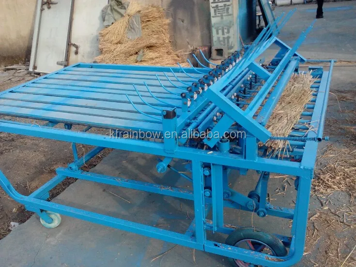 High Efficiency Straw Mat Weaving Machine Rice Straw Mat Weaving