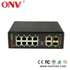 8 ports managed Industrial Ethernet Switch 8with IP routing feature