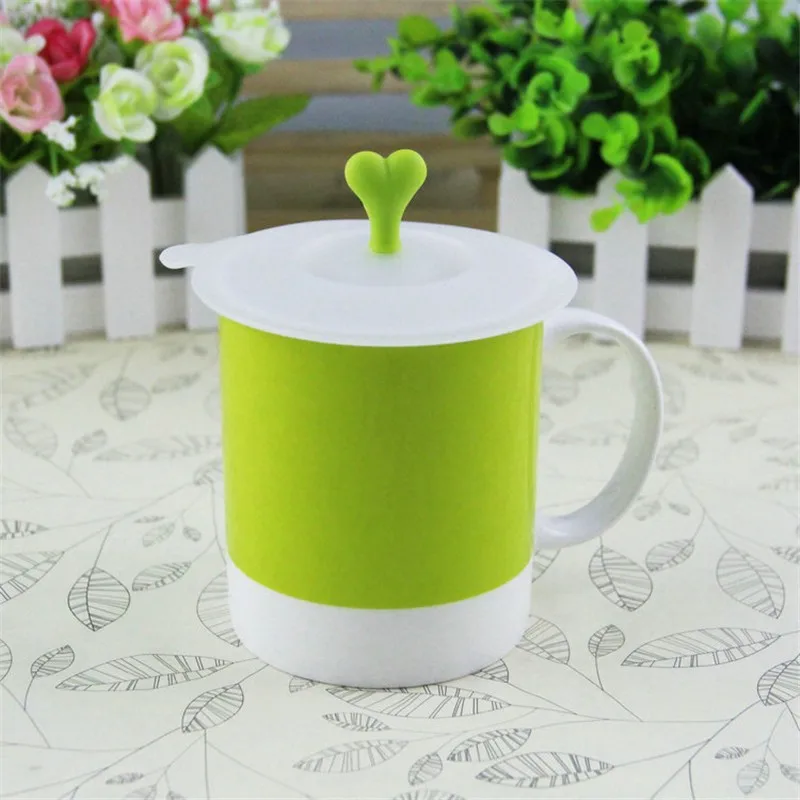 Cute Leakproof Silicone Glass Cup Lid Cover Buy Silicone Tea Cup