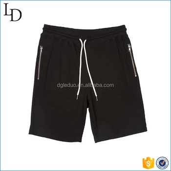 mens sweat shorts with zip pockets