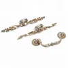 Factory simple European style classical ancient antique single hole drawer modern wardrobe cupboard cabinet door handles pull