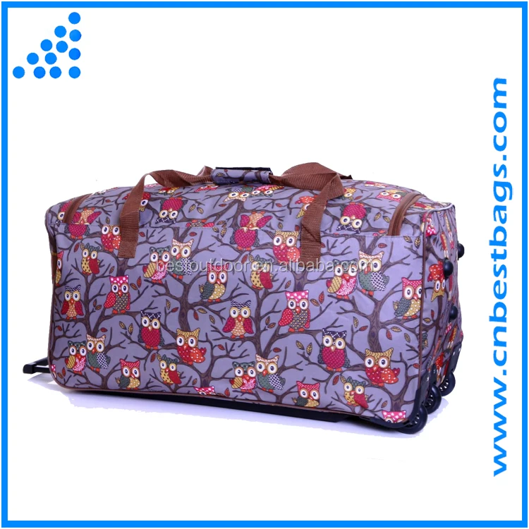 ladies large holdall on wheels