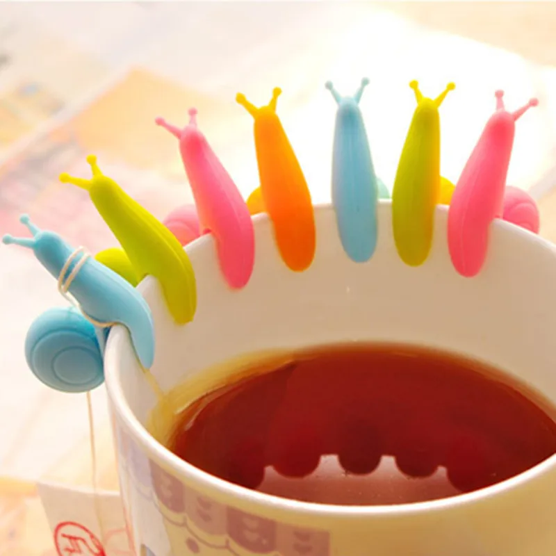 Silicone Snail Tea Bag Holder Clips Buy Silicone Snail Tea Bag Holder