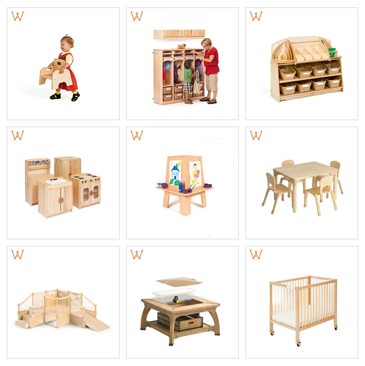 Factory Directly Home Use Furniture Wooden Bedroom Kids Wooden Bedd 