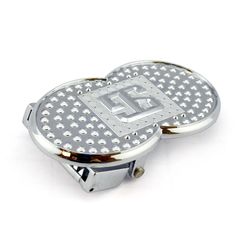 Customised Bulk OEM 40mm Engraved Stainless Steel Belt Clip Clasp Clamp Metal Army Belt Buckle With Custom Logo For Men