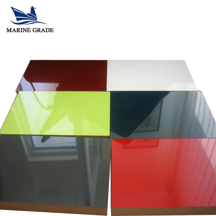 melamine sheet 8mm thickness uv coated mdf board