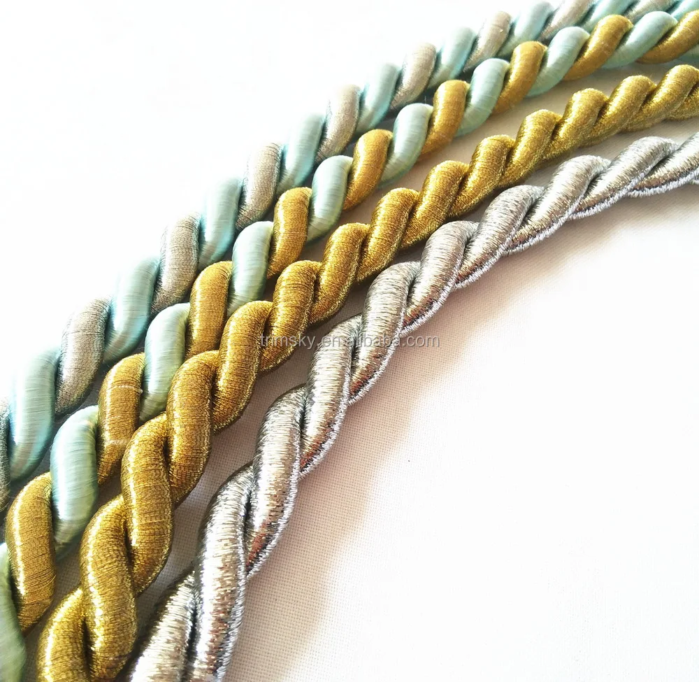 13mm Thick Decorative Braided Rope,13mm Flanged Cord Buy Silk Braided