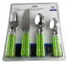16PCS stainless steel 410 cutlery flatware dinner tableware set