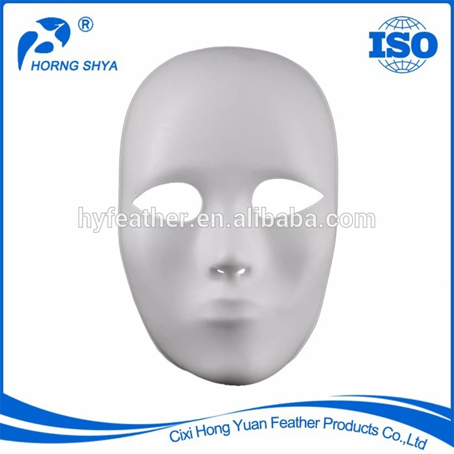 Horng Shya Factory Cm1003 Decorative White Full Face Mask For