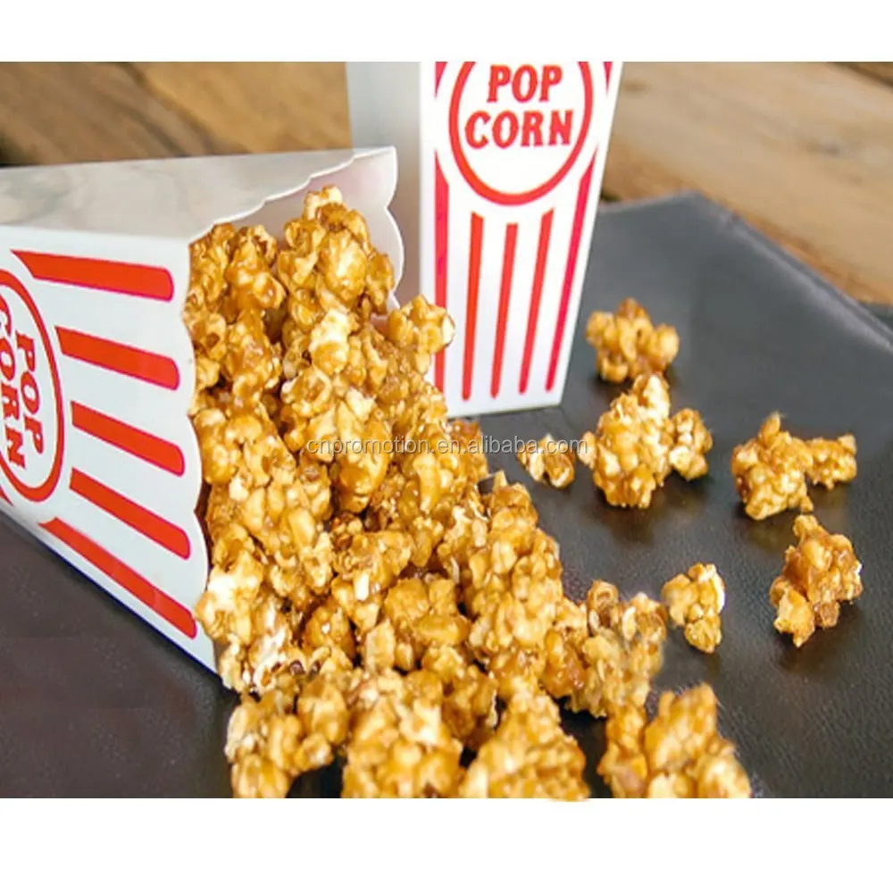 Square Plastic Popcorn Tub High Quality Plastic Popcorn Serving Bowl