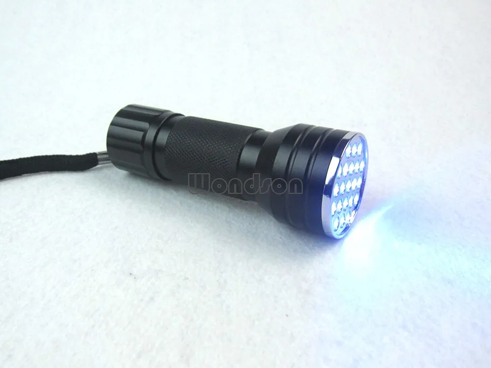 21 Led Ultraviolet Shadowless Glue Curing Uv Light Torch For Iphone 6
