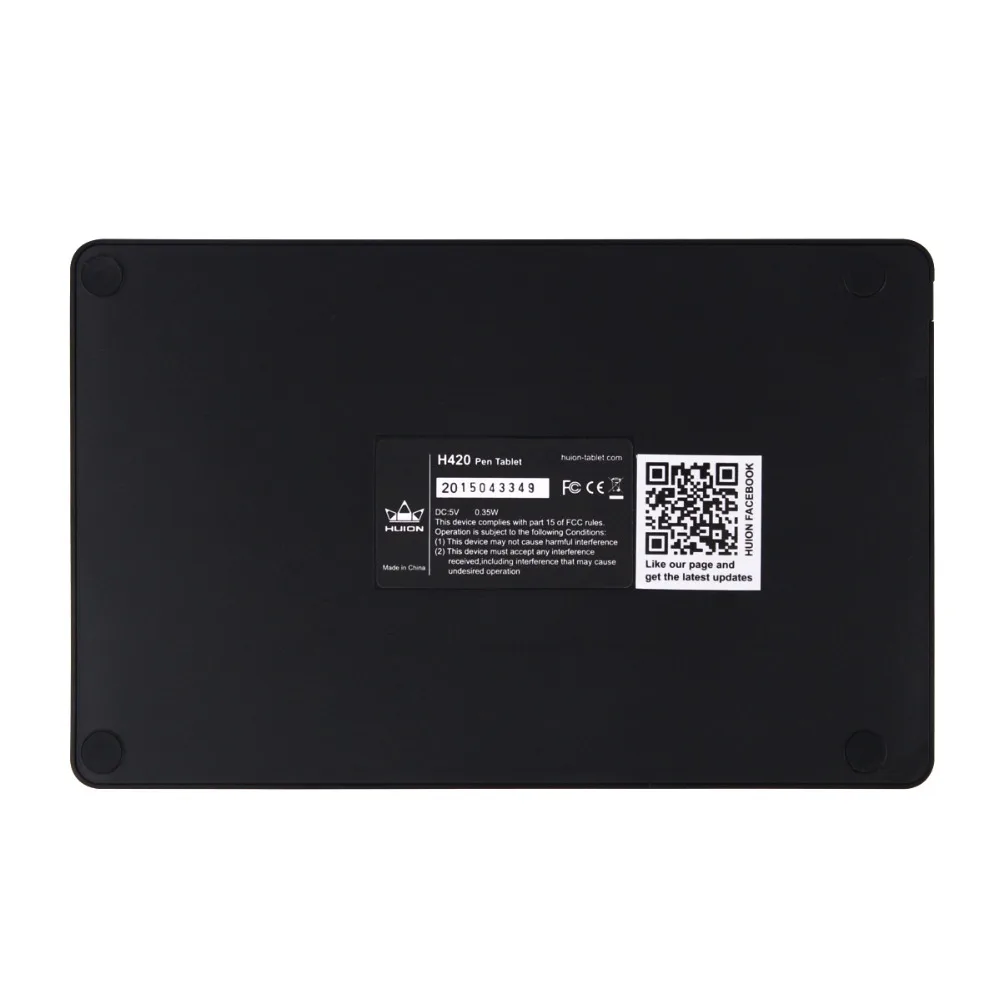 Professional Digital Graphics Tablet Drawing Pen Pad 4.17x2.34 inch HUION H420 for Animation Design FCC/ROHS/CE