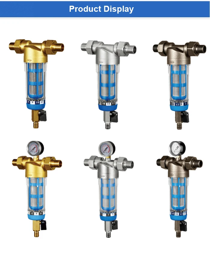 Brass Water Filter Sediment Water Pre Filter Buy Self Cleaning Pre