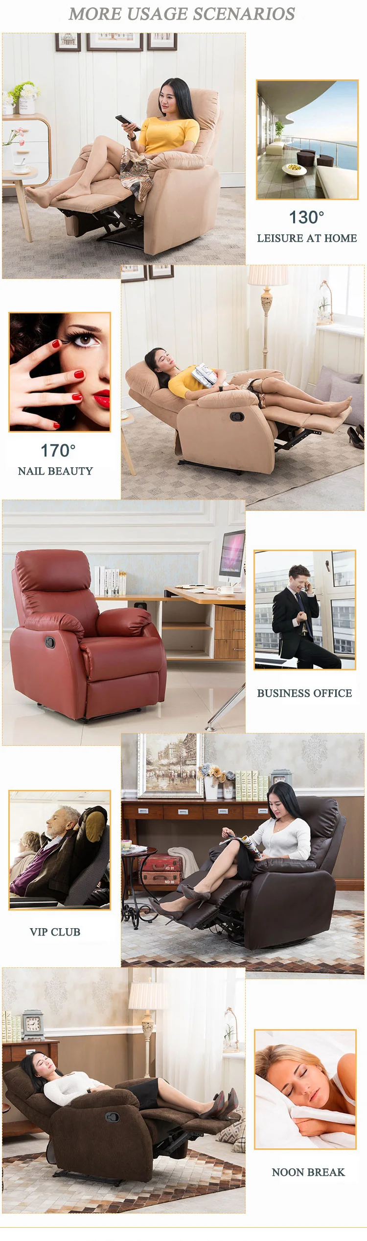 reclining sofa leather