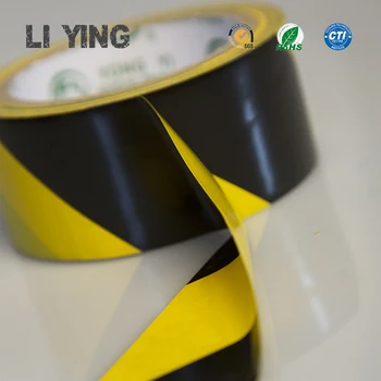 Custom Safety Warning Tape Floor Marking Tape Floor Adhesive Pvc Tape 