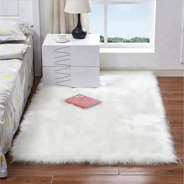 2ft X 3ft 5ft 4ft 6ft Rectangle White Sheepskin 2ft X 3ft 5ft 4ft 6ft Rectangle