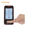 4G LTE network portable biometric fingerprint time attendance with FBI certificated