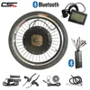 CSC Free Shipping Electric bike conversion Kit 1500W 48V ebike Front or Rear wheel hub motor LCD display and bluetooth function
