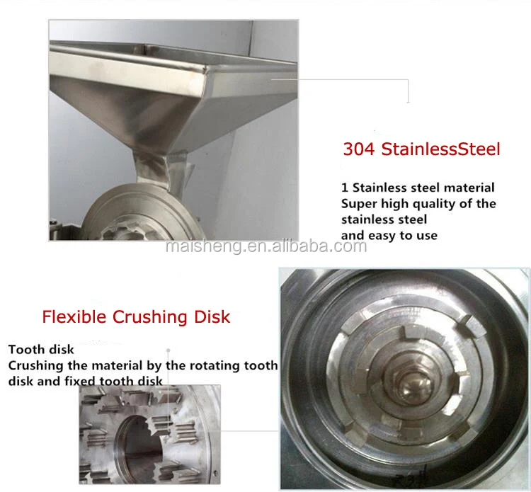 Iso/ce High Quality Ss304 Rock Salt Crusher Machine For Sale Buy Salt