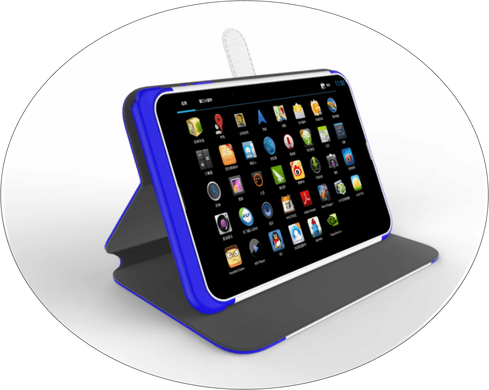 Dxtr 8 Inch School Tablet With Android/tutor/student App And Emr Pen