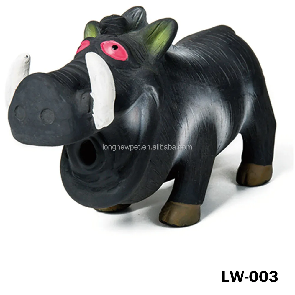 grunting pig dog toy