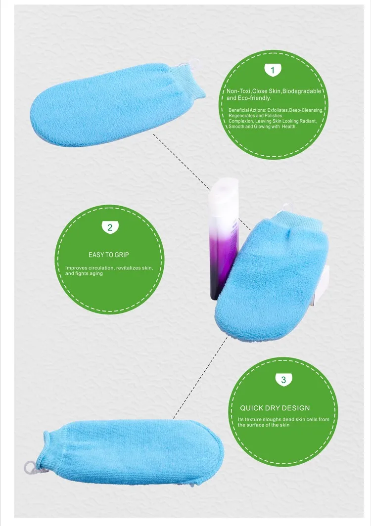 Professional Baby Bath Glove Factory Baby Bath Mitts Children's