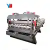 Galvanized Aluminium Profile Steel Roofing Sheet Roofing Tile Roll Forming Making Machine For Sale