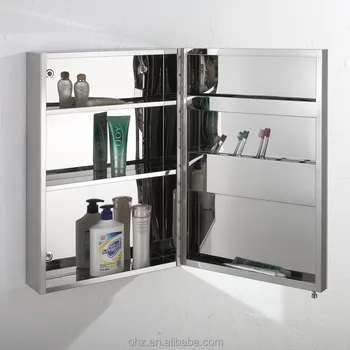 Bathroom Marine Mirror Cabinet With Shaver Socket View Bathroom