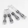 e-cigarette cbd atomizer with ceramic heating glass tank refillablel vaporizer cartridge