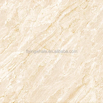 Beige Marble Texture Polished Glazed Floor Tiles Made In 