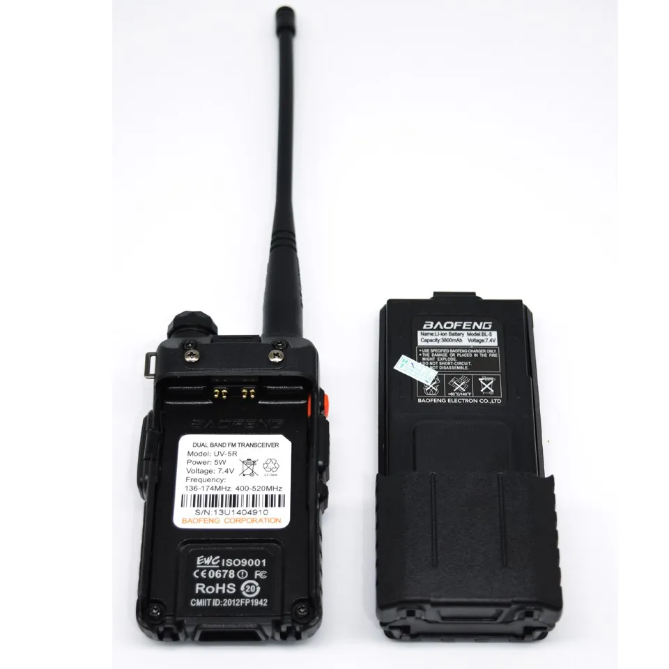 Best Price Baofeng Uv-5r 8w With 3800mah Battery Vhf Uhf Dual Band 7 ...