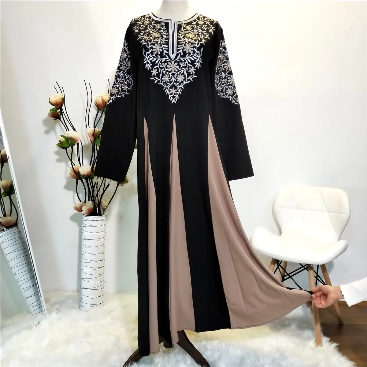 6112 Summer New Arrival Abayas Emirates Dubai Islaimc 5xl Plus Size
