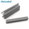 Slotted type cable trunking/pvc cable trunking