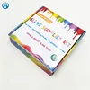 Custom color printed E-flute corrugated box pizza box style