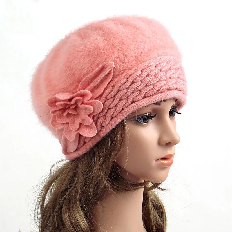 womens winter hats for short hair