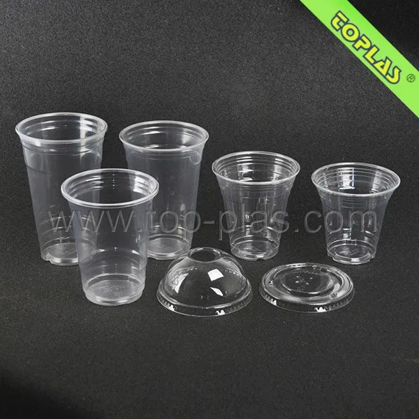 1l Giant Plastic Cups /32oz 1000cc Cups With Dome /flat Lids Buy