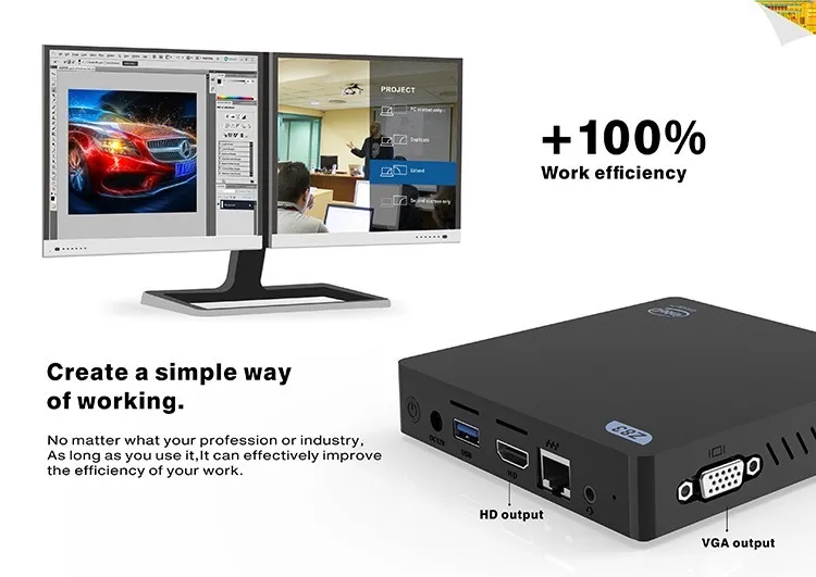 Cheapest Factory Price Mini Pc Board Oem Z83v 2g/32g Usb 3.0 Vga Port