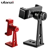 Ulanzi ST-04 Tripod Clamp Mount Smartphone Holder Mount Adapter w Bluetooth Remote Shutter Live Tripod for iPhone Android Mobile