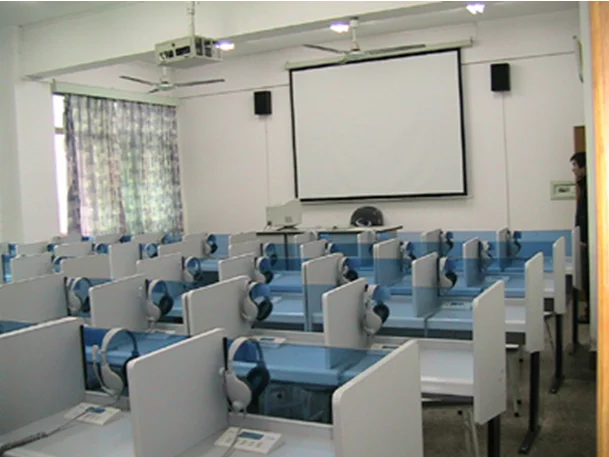 Language Lab Wiring White Analog Language Lab Language Learning One Year Education Training ...