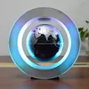 Creative home electronic levitating globe magnetic levitation floating and rotating world globe with LED