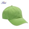 Custom Apple Green Colour Blank Washed Cotton Baseball Cap Unstructured