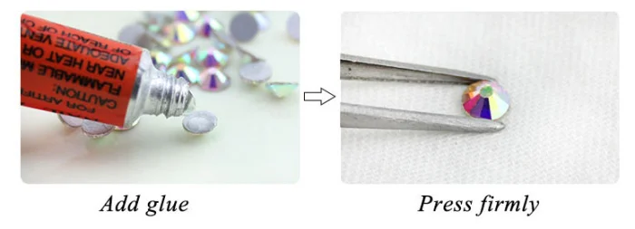 Oleeya Wholesale Over 80 Colors SS3-SS50 Glass Crystals Flat Back Nail Rhinestones for Nails Art Decoration