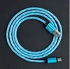 3ft 1M Dual colors Jelly TPE USB charging cable with soft touch