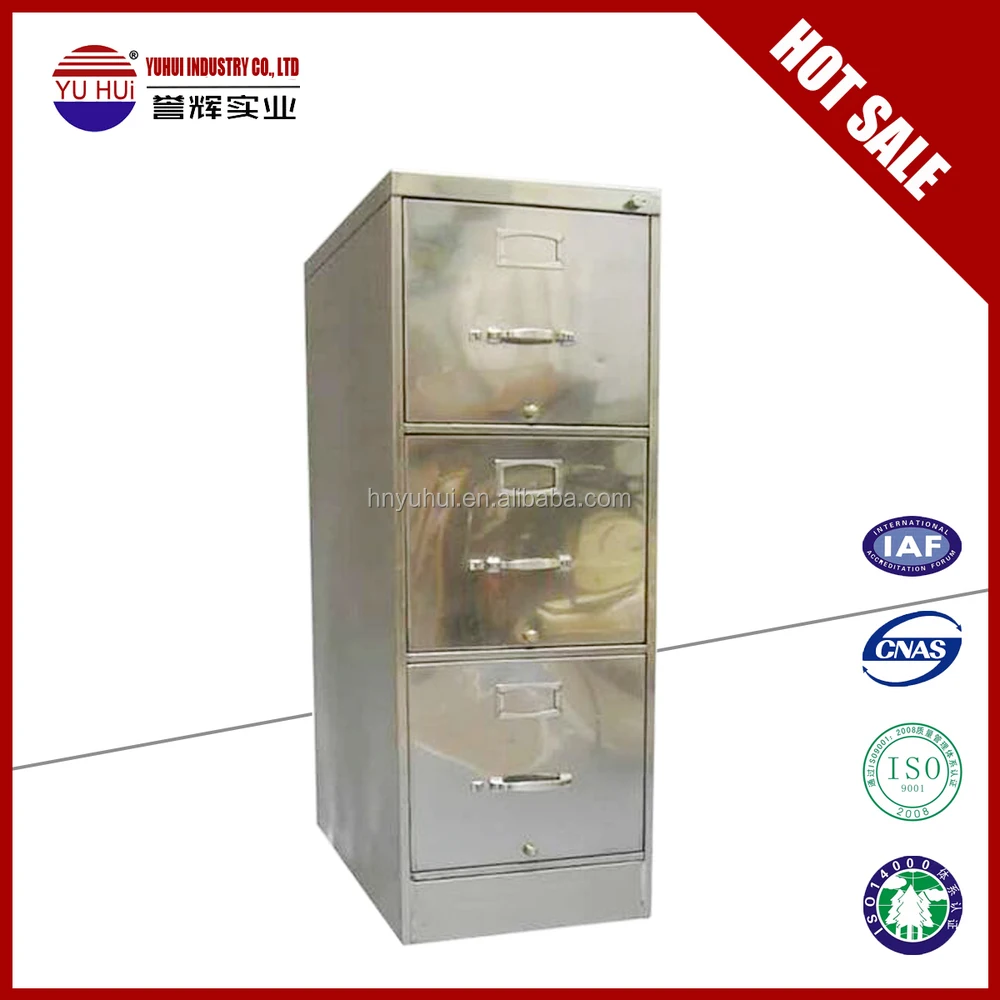 Stainless Steel Hon 2 Drawer Filing Cabinet 3 Drawer 4 Drawer