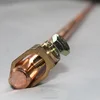 Electric fence Grounding post with copper and connection clamp