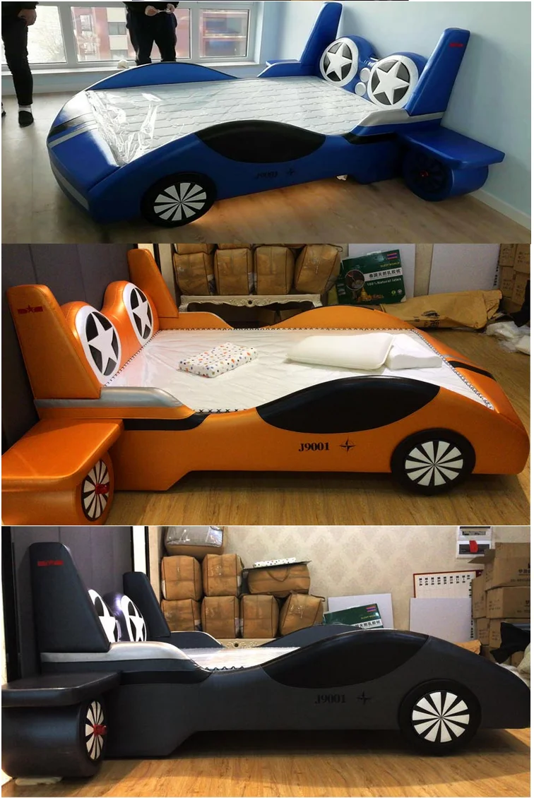 Jet fighter shape bed modern luxury bed for kids