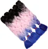 wholesale 24/32 Inch 100g expression braiding hair Crochet Twist Synthetic Hair Braiding