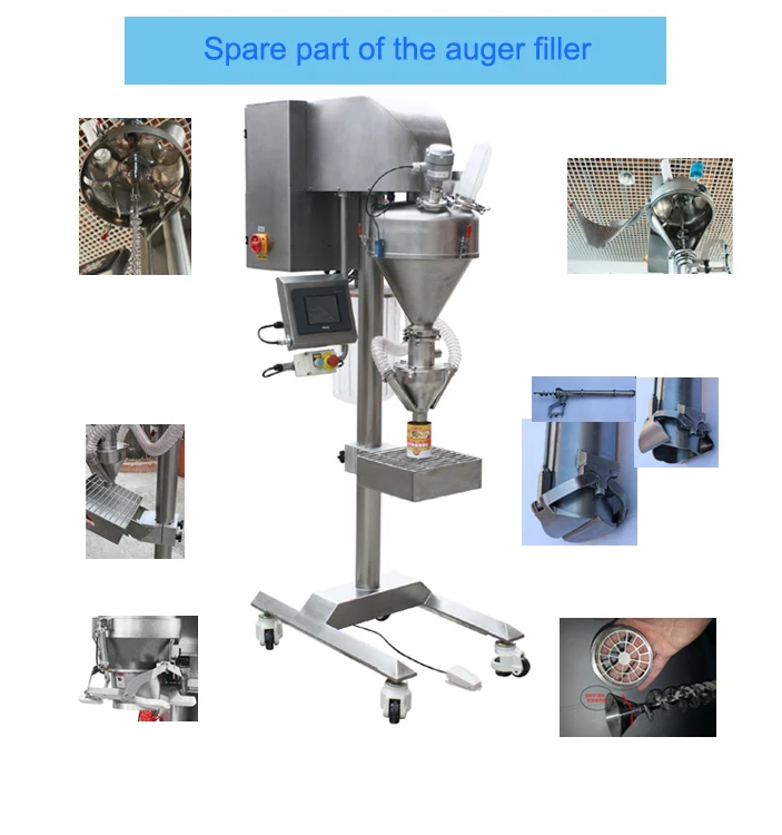 Dry Chemical Powder Filling Machine/auger Filler/ Auger Screw Powder ...