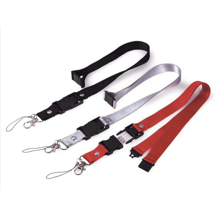 2gb/4gb/8gb Lanyard Neck Strap For Flash Drive Id Card Holder Keychain